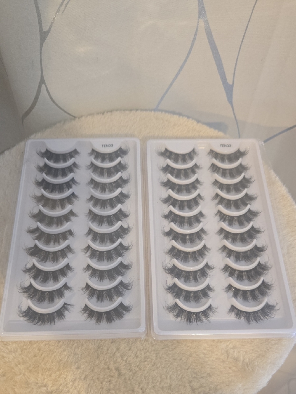 3D Faux Mink Black False Eyelash Multipack - Set of 20 Pairs (2pack)